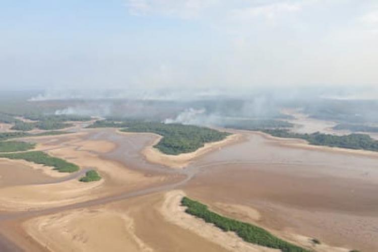 Vazante histórica no Amazonas