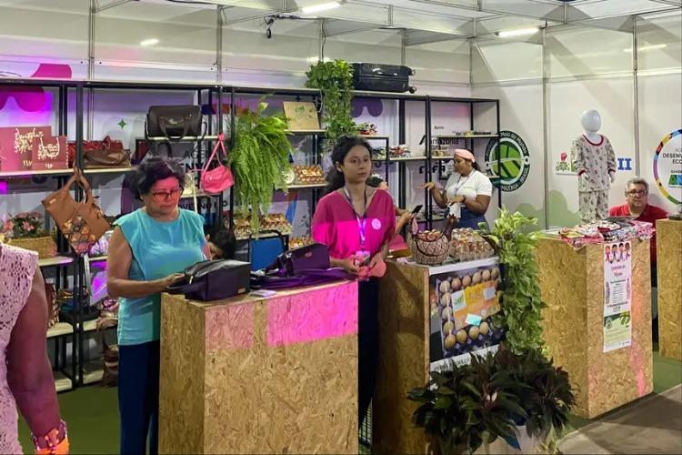 Empreendedoras do Selo Amapá ganham vitrine no ELAS II com apoio do Governo do Estado