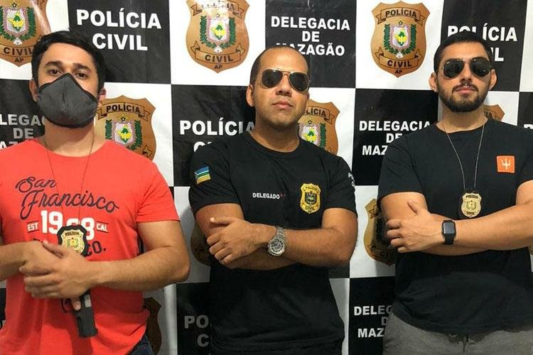 PRESO HOMEM INVESTIGADO EM CINCO INQUÉRITOS POLICIAIS PELOS CRIMES DE ROUBO E FURTO NO MUNICÍPIO DE MAZAGÃO