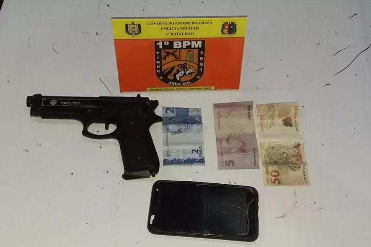 Suspeito de roubar celular e cerca de R$ 60 de farmácia morre ao confrontar PMs em Macapá