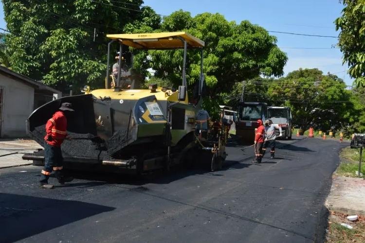 Governo do Amapá inicia frentes de serviço de pavimentação na Avenida Creuza Mendes de Holanda, no bairro do Muca, em Macapá