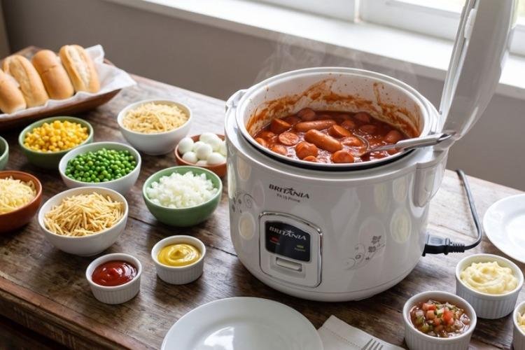 Dia do Cachorro-Quente: receita fica mais prática na panela elétrica