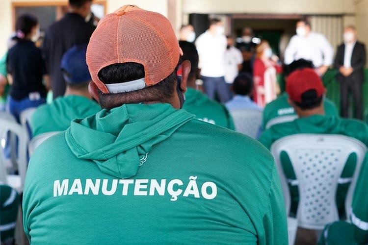 Ressocializandos do projeto Liberdade e Cidadania iniciam atividade na Prefeitura de Macapá