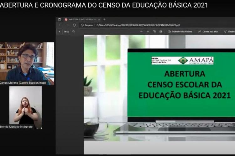 Seed apresenta o Censo Educação Básica 2021 para gestores escolares do Amapá