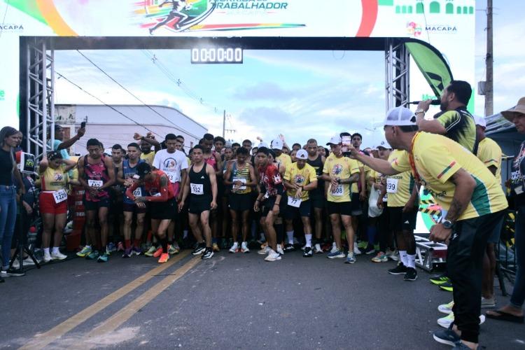 Corrida do Trabalhador atrai 4 mil participantes e encerra programação da Prefeitura de Macapá