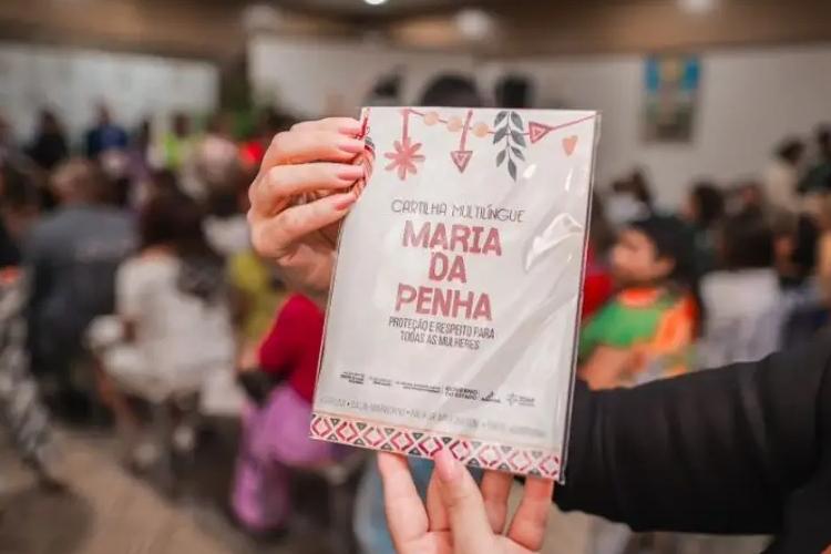 Mulheres indígenas têm acesso à Cartilha “Lei Maria da Penha” traduzida para língua materna com apoio do Governo do Amapá e Tjap