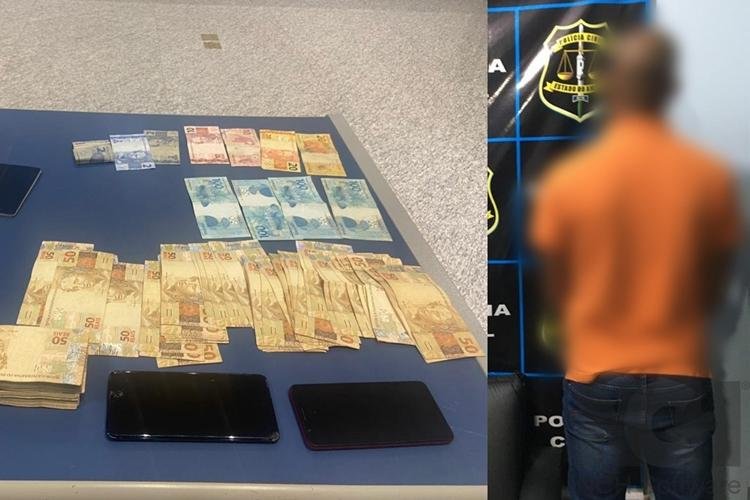Surinamês é detido no aeroporto de Macapá com aproximadamente R$ 13 mil