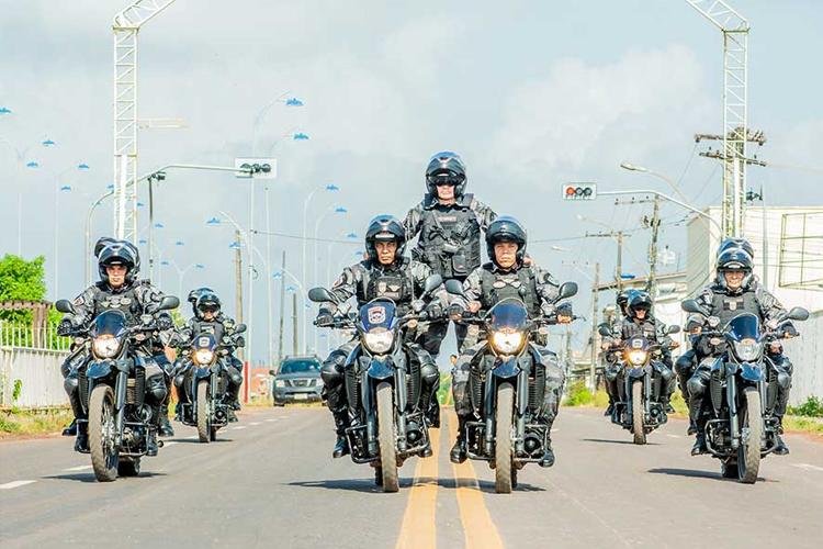 Militares ensaiam para o desfile de 7 de setembro na FAB