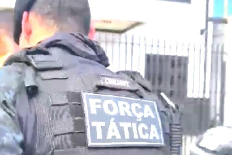 Batalhão de Força Tática prende indivíduo com mandado de prisão em aberto no Jardim Felicidade 2