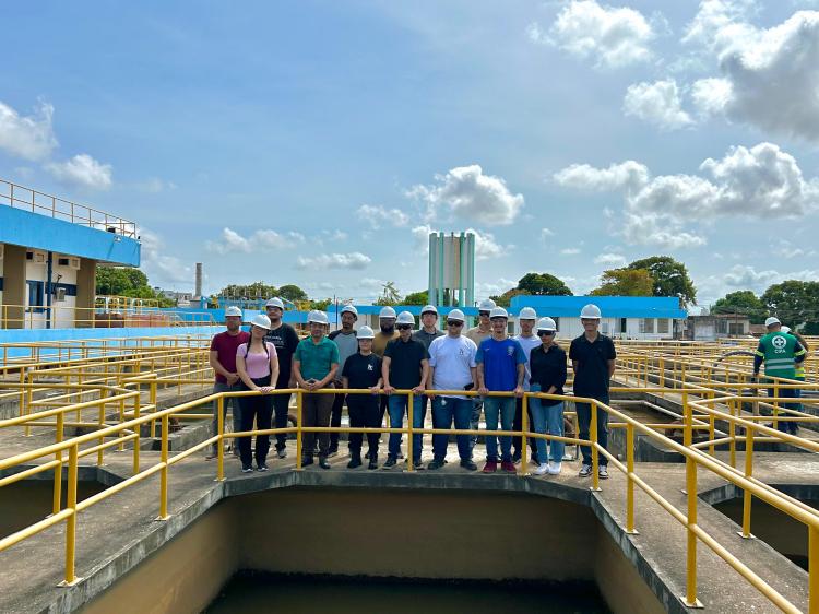 Alunos de Engenharia Elétrica da Unifap visitam a ETA Macapá