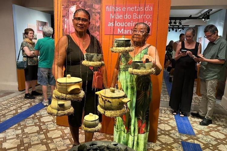 Cerâmica do Maruanum fortalece a inclusão produtiva por meio do Centro Nacional de Folclore e Cultura Popular do Rio de Janeiro