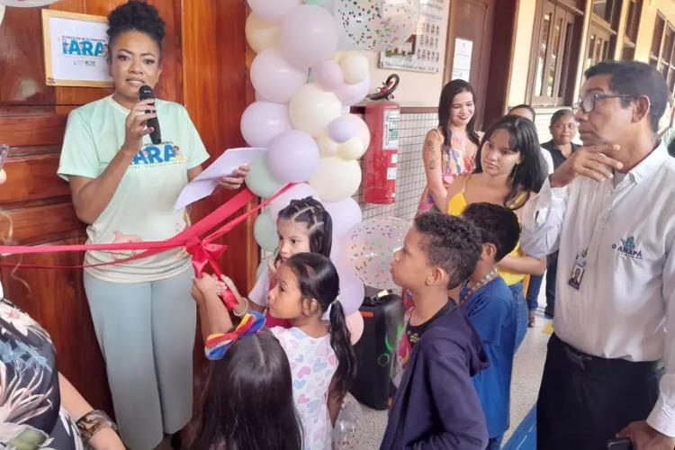 Universidade do Estado do Amapá inaugura espaço de acolhimento para crianças filhas de mães e pais universitários