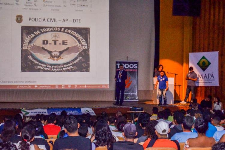 Primeira etapa de campanha contra as drogas atende 10 mil estudantes