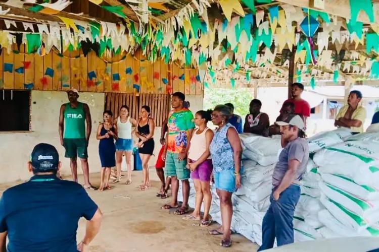 Governo do Amapá impulsiona produção familiar com entrega de insumos agrícolas no Maruanum