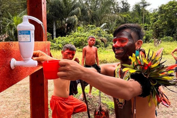 Programa Cisternas leva água limpa aos Yanomami com investimento de R$ 5 milhões