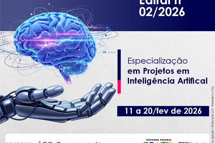 Unifap oferta, pela primeira vez, Especialização em Inteligência Artificial