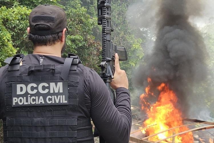 Polícia Civil realiza 6º ciclo da Operação Protetor dos Biomas em Amapá e Calçoene