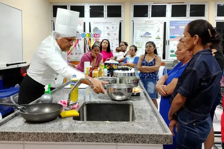 Governo do Amapá inicia cursos de qualificação profissional para cerca de 160 moradores do Residencial Miracema 
