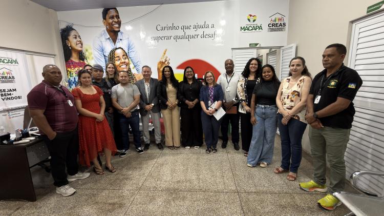 Infância e Juventude: inspeções judiciais em meio aberto avaliam estrutura e equipe do Creas Zona Sul em Macapá