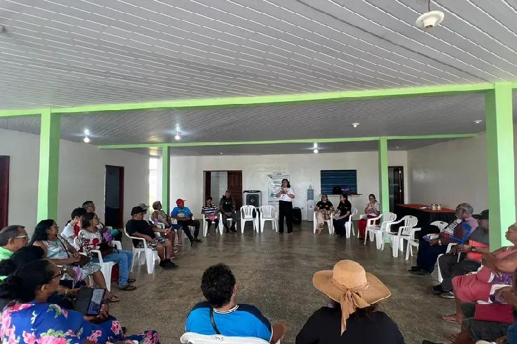 Governo do Amapá promove palestra sobre combate à violência contra idosos em Oiapoque