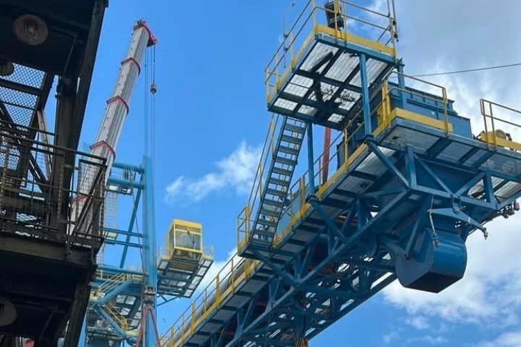 Novo Shiploader: Operação marca avanço na modernização do Porto de Santana