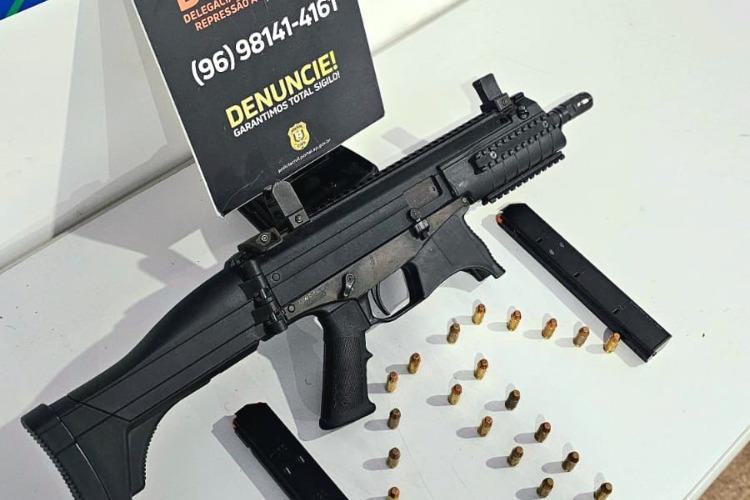 Em Macapá, Polícia Civil prende homem em flagrante por posse ilegal de arma de fogo