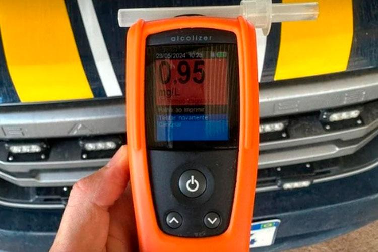 Condutor embriagado é preso pela PRF em Oiapoque