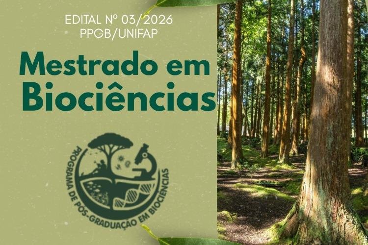 Mestrado em Biociências oferta 28 vagas para Turma 2026
