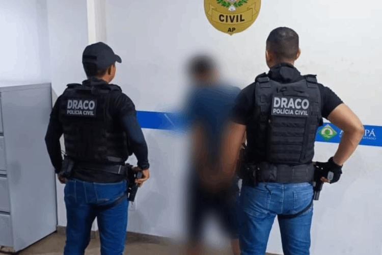 Polícia Civil prende criminoso condenado por tentativa de homicídio em Santana