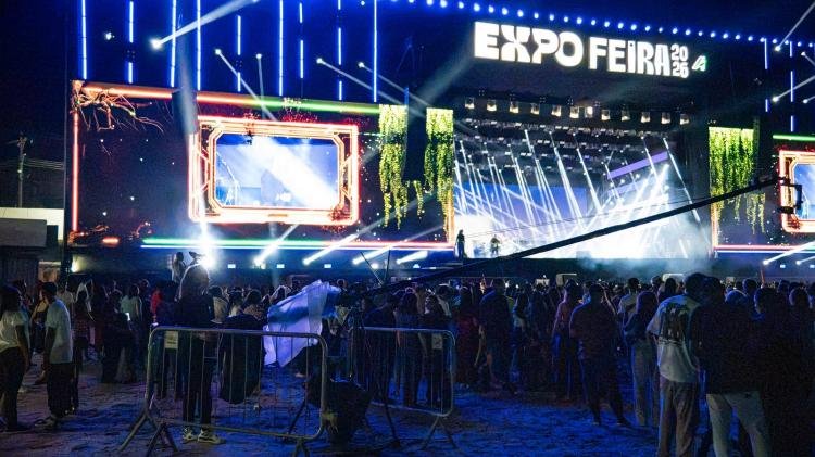 Expofeira 2026 na tela: shows são transmitidos ao vivo pelo YouTube