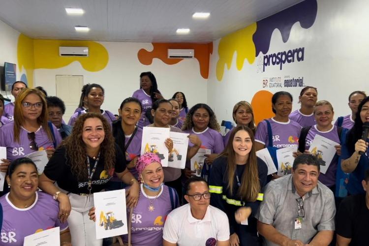 Mulheres no Comando: Primeiro curso de Máquinas Pesadas chega a Casa Prospera em Macapá
