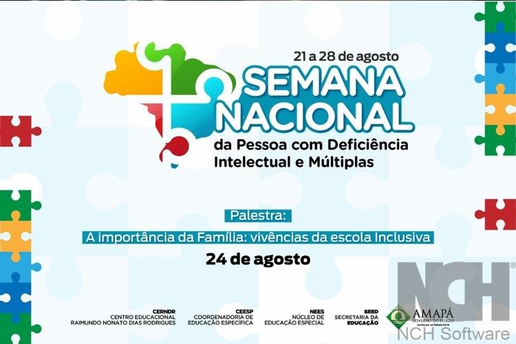 Inicia hoje (21) a Semana Nacional da Pessoa com Deficiência Intelectual e Múltiplas