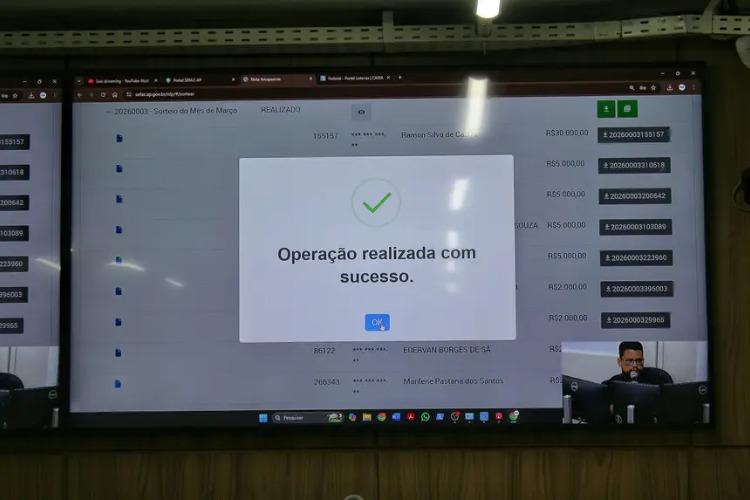 Nota Amapaense: Governo do Amapá realiza 2º sorteio de 2026 do programa de cidadania fiscal