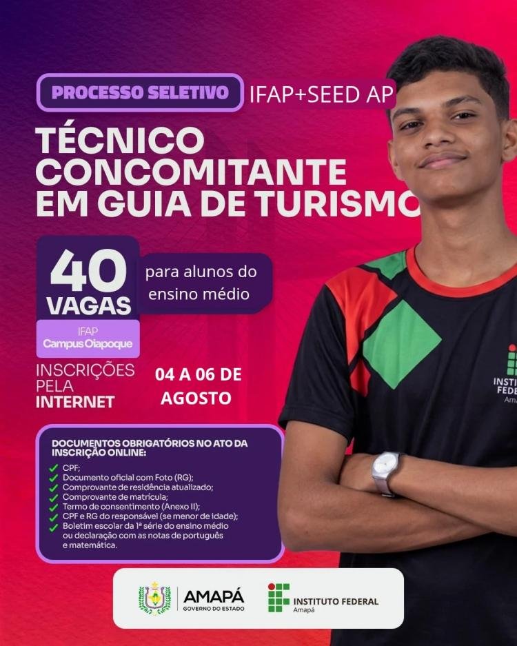 Governo do Estado amplia programa Qualifica Amapá com novos cursos técnicos gratuitos e auxílio permanência para estudantes
