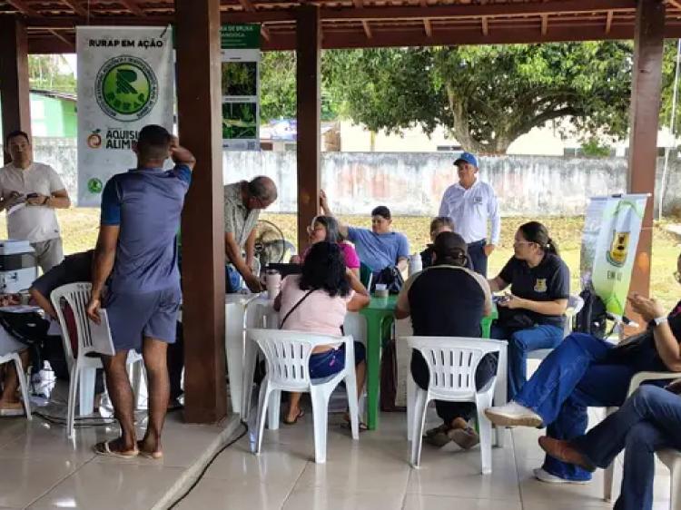 Governo do Amapá leva mutirão de documentação e crédito rural aos agricultores de Porto Grande