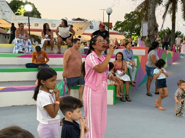 Música boa, pôr do sol e diversão: Festival Energia de Verão encerra primeira edição e reúne centenas de famílias no Parque Residência