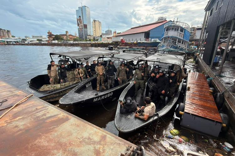 Policial civil do Amapá participa de treinamento nacional de abordagem fluvial para combate ao crime organizado