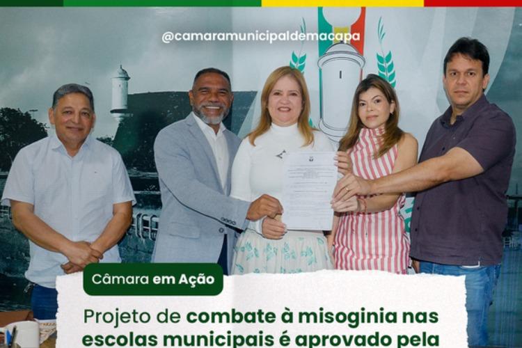 Projeto de combate à misoginia nas escolas municipais é aprovado pela CCJR da Câmara de Macapá