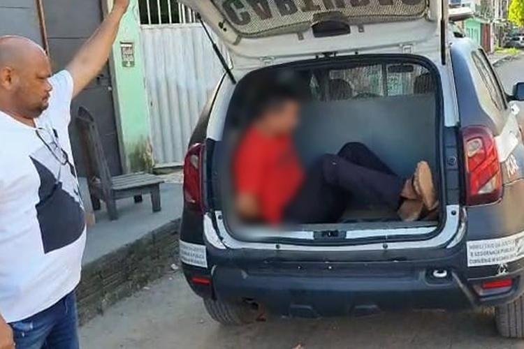 POLÍCIA CIVIL PRENDE HOMEM QUE MATOU MOTIVADO POR UMA DÍVIDA DE R$ 30