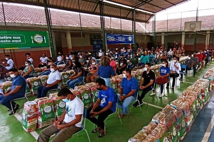 Comida em Casa: famílias de Oiapoque recebem benefícios do programa