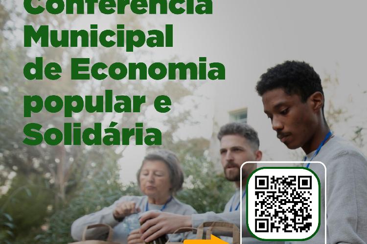 Inscrições abertas para a Conferência Municipal da Economia Popular e Solidária de Santana