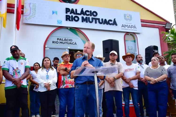 Governo do Amapá abre o Palácio Rio Mutuacá para a programação oficial da Festa de São Tiago, em Mazagão Velho