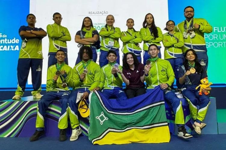 Time Amapá conquista mais um bronze e amplia medalhas nos Jogos da Juventude Caixa 2026