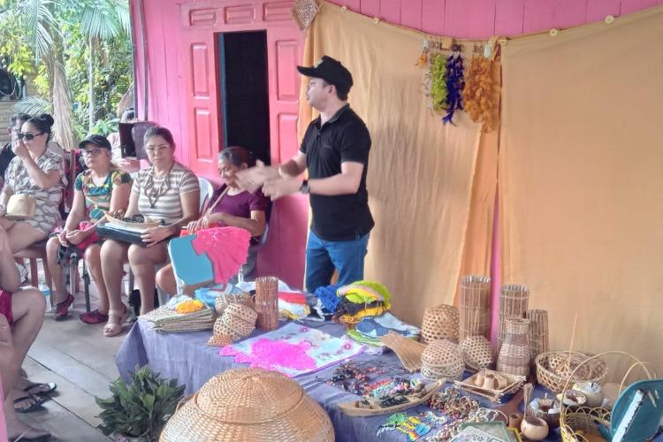 Sancult se reúne com artesãos da Ilha de Santana e ouve demandas do setor