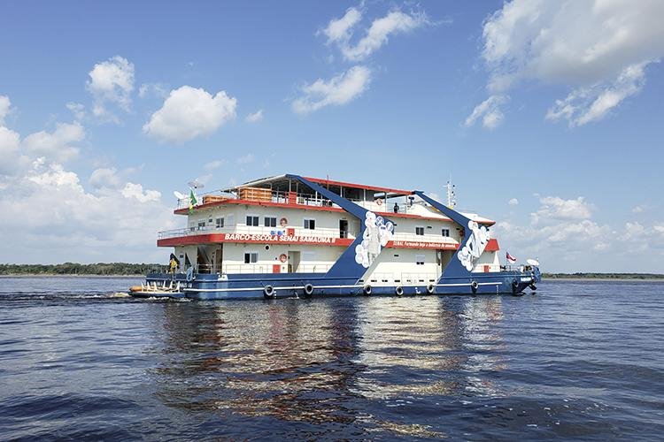 SENAI Amapá em parceria com a Prefeitura de Macapá abrem inscrições para cursos gratuitos no Barco-Escola Samaúma II