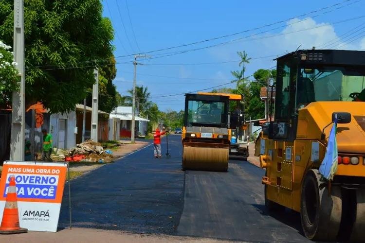 Governo do Amapá deve concluir mais de 18 quilômetros de pavimentação nas Zonas Sul e Norte de Macapá