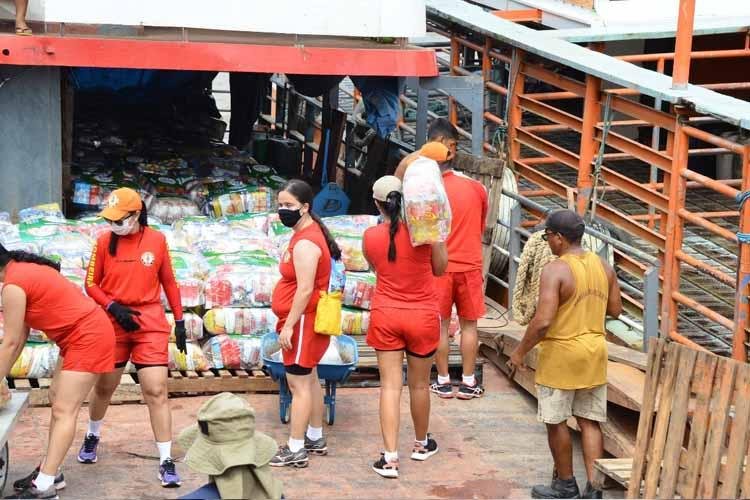 Governo do Amapá prepara envio de mais de 5,6 mil cestas de alimentos para famílias do Vale do Jari