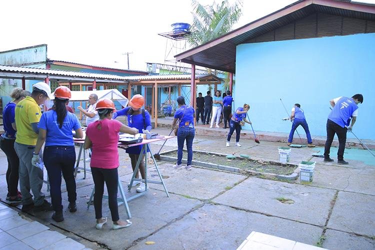 Iniciativa pioneira do SESI e do SENAI Amapá contribui com ações de melhoria em escola de Santana