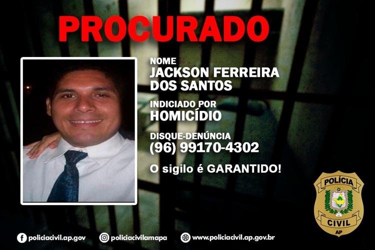 POLÍCIA CIVIL PEDE AJUDA DA POPULAÇÃO PARA LOCALIZAR HOMEM ACUSADO DE MATAR EMPRESÁRIO NA FRENTE DOS FILHOS DURANTE PASSEIO EM PRAÇA NA ZONA NORTE DE MACAPÁ