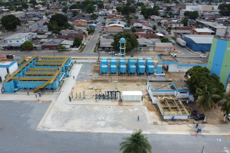 CSA entrega Nova Estação de Tratamento de Água de Santana